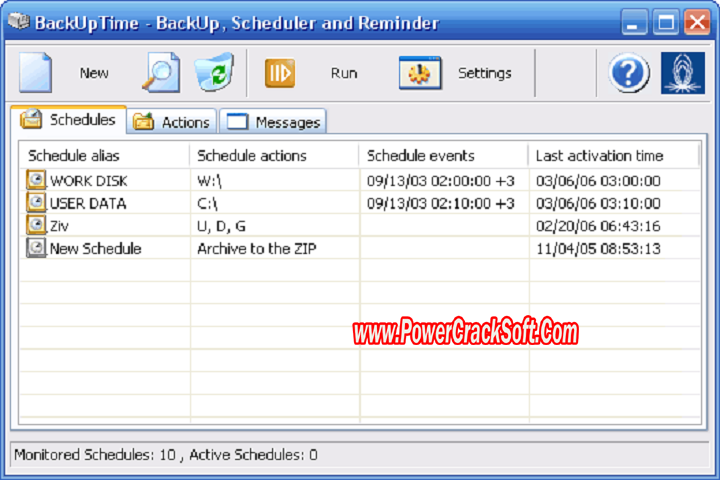 Second Backup 9.9.06 PC Software