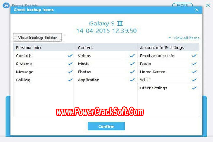 Smart Switch 4.3.23043.3 PC Software