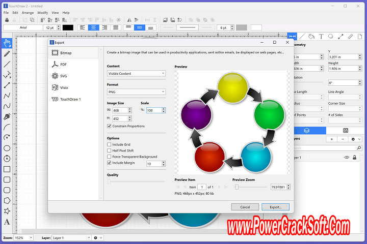 TouchDraw 2.4.25 PC Software