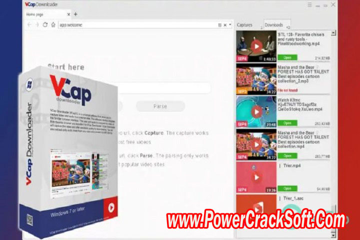 VCap Downloader Pro 0.1.13.5524 PC Software